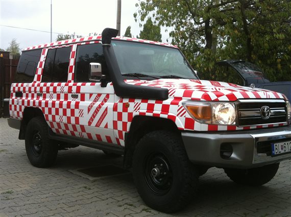 reklama na auto - reklamny polep